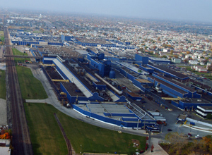 American Axle & Manufacturing Detroit Aerial View